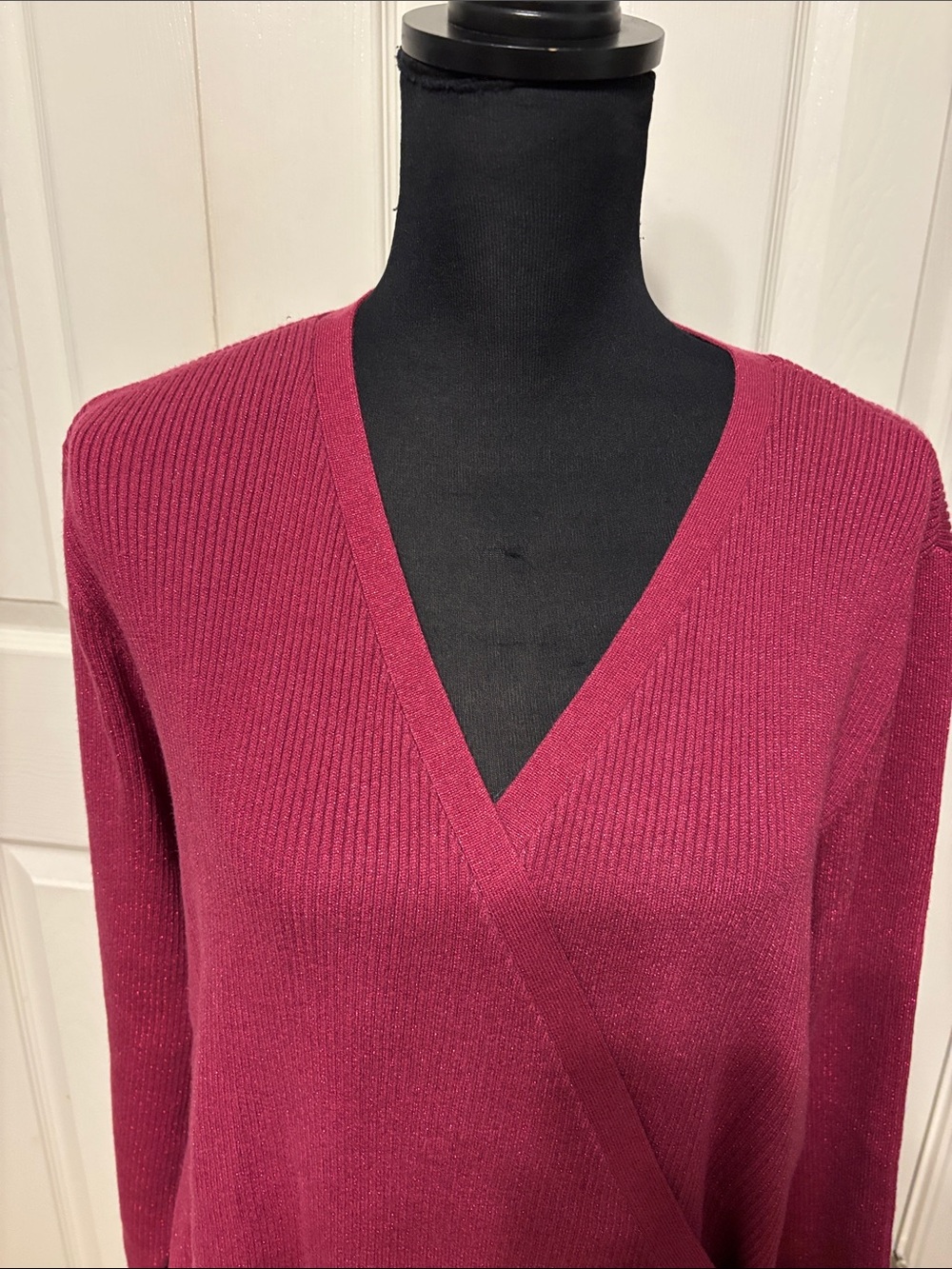 Soft Surroundings Clare Wrap Sweater - Picture 3 of 11